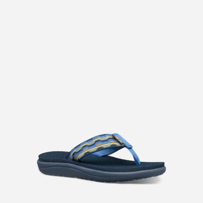 Teva Voya Flip Kids' Dark Blue Hiking Sandals CA76447 Canada Online